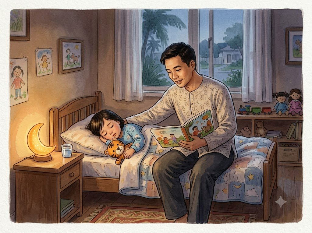 Nghi thức đi ngủ: 20 phút mỗi tối giúp con ngủ ngon và mẹ có lại buổi tối của mình